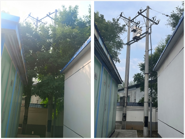 2021-7-7，邢台北站：剪枝干 除隐患 保安全，作者：李墨涵 (2)