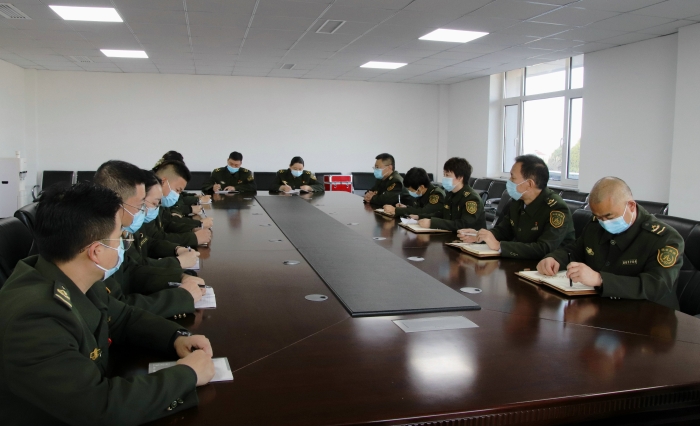 石家庄南收费站党支部召开会议 学习贯彻党的十九届六中全会精神