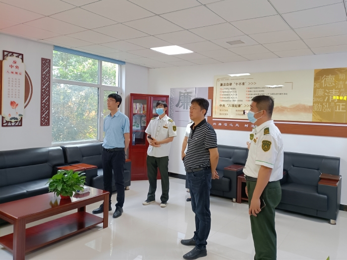 大广分公司纪委到石安分公司纪委参观交流廉洁文化建设工作 (2)