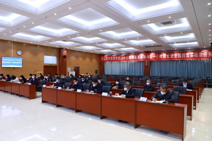 石安分公司召开2023年安全生产工作会议暨安委会第一季度全体会议 (2)