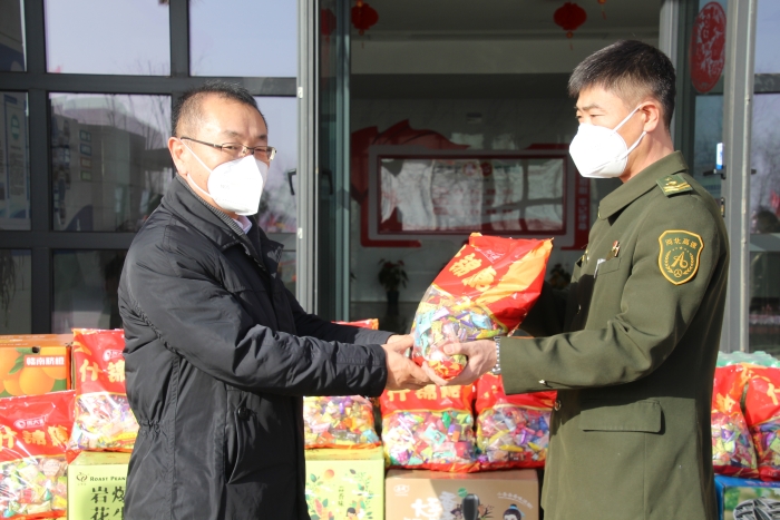 石安分公司领导分赴基层开展督导慰问活动 (1)