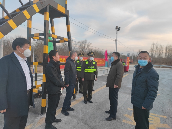 集团公司运营管理部到石安分公司督导调研  (2)